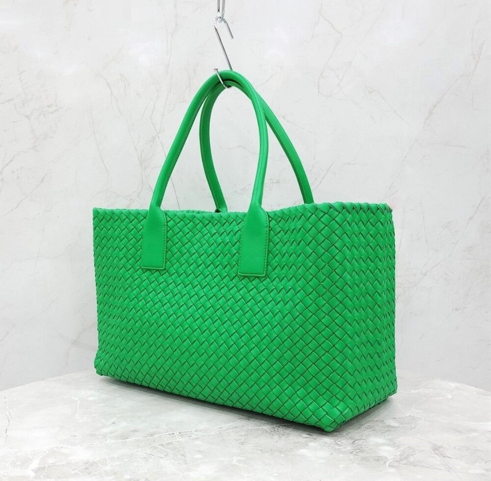 [럭스유] (새상품) 보테가베네타 미디움 까바 토트백