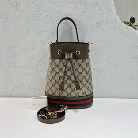 구찌 오피디아 GG 스몰 버킷 토트 숄더백 550621