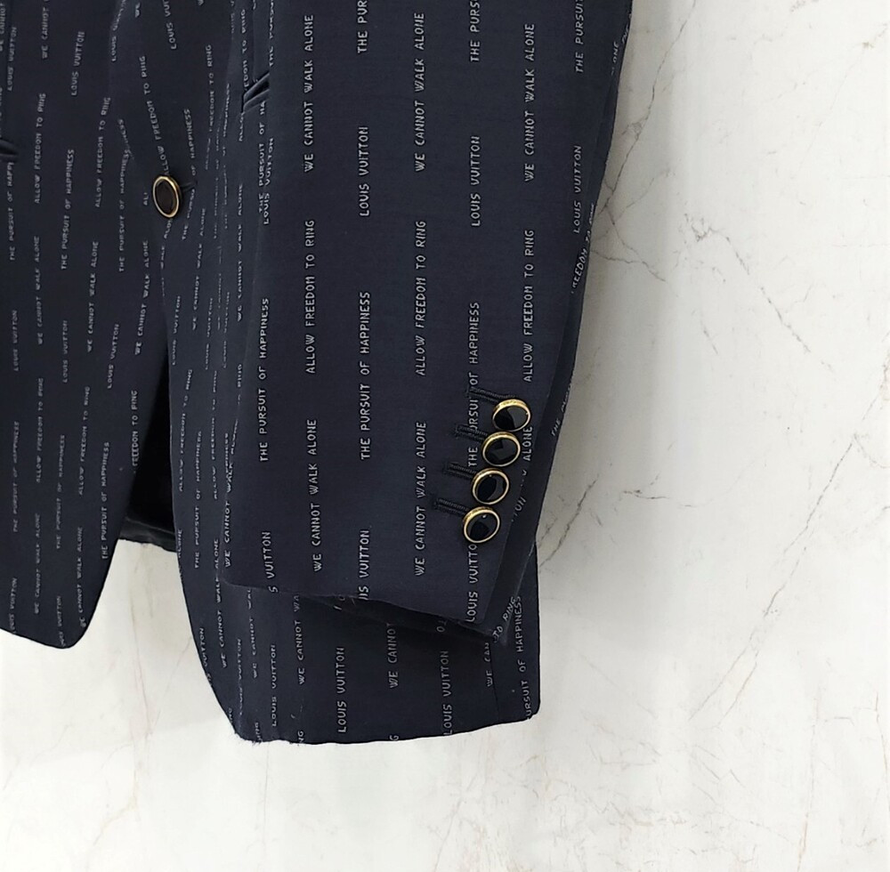 [럭스유] 52 / 루이비통 모노그램 스트라이프 2B 테일러드 자켓