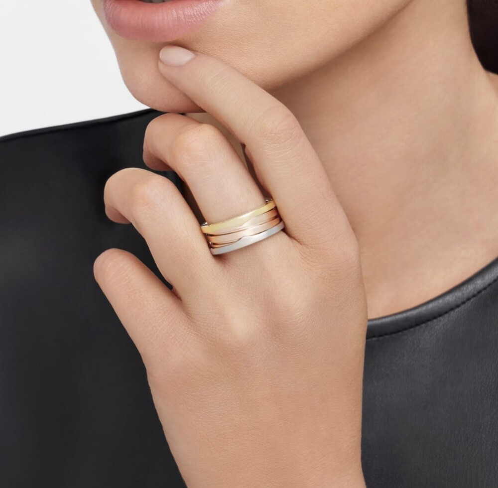 [럭스유] 불가리 비제로원 3밴드 링 46호