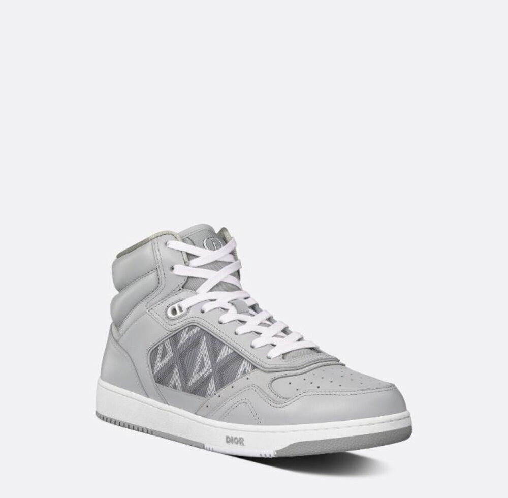 [럭스유] (새상품) 41 / 디올 B27 CD 다이아몬드 하이탑 스니커즈 3SH133ZPP
