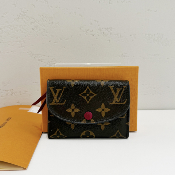 루이비통 모노그램 로잘리 푸시아 카드지갑 M41939
