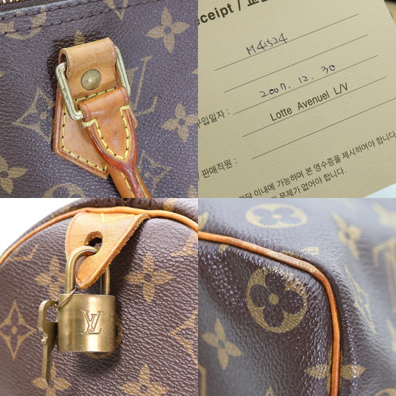 Louis Vuitton(루이비통) M41524 모노그램 캔버스 스피디 35 토트백