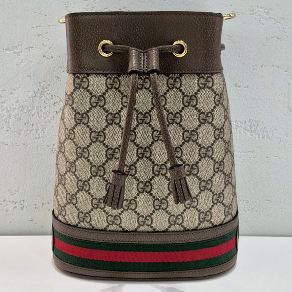 구찌 오피디아 GG 스몰 버킷 토트 숄더백 550621