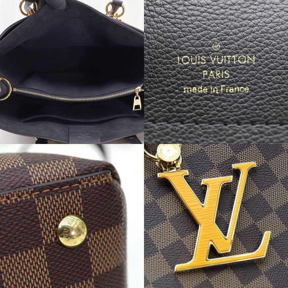 Louis Vuitton(루이비통) N40050 다미에 에벤 캔버스 LV참 리버사이드 토트 2WAY