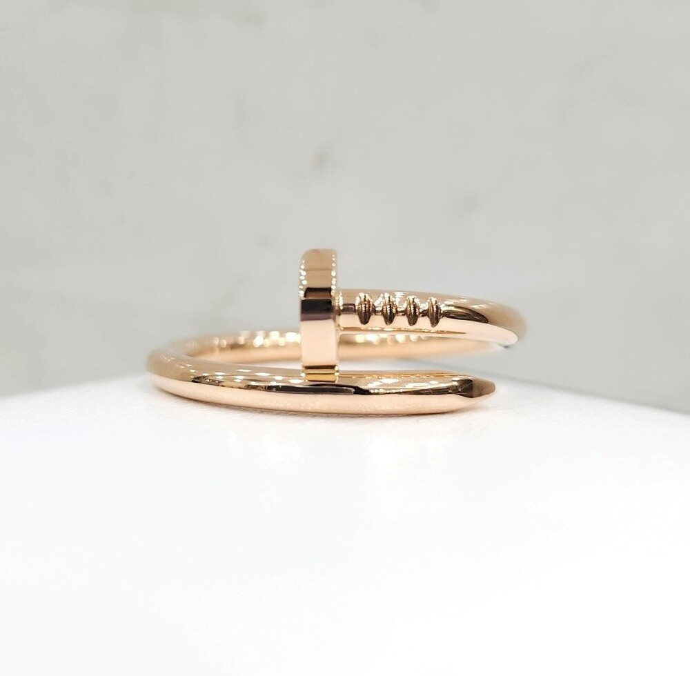 [럭스유] 까르띠에 저스트앵끌루 클래식 링 18K 핑크골드 66호