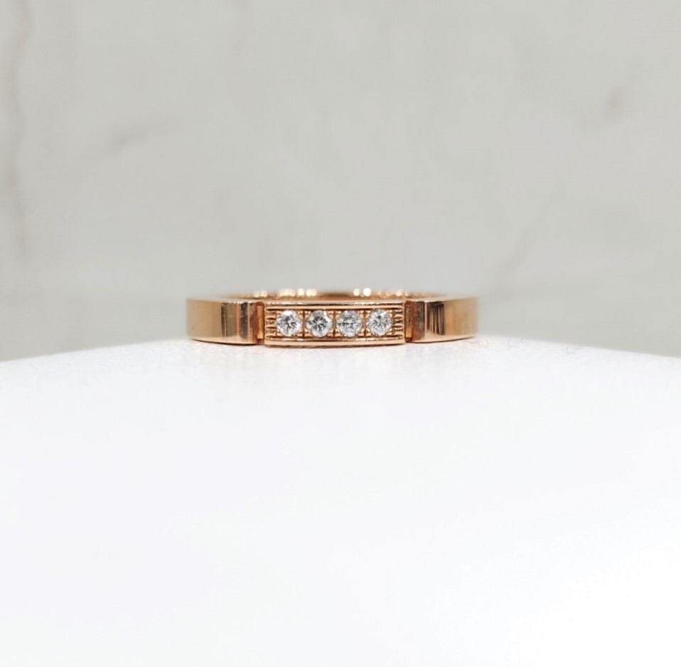 [럭스유] 까르띠에 다이아 마이용 팬더링 18K 로즈골드 47호