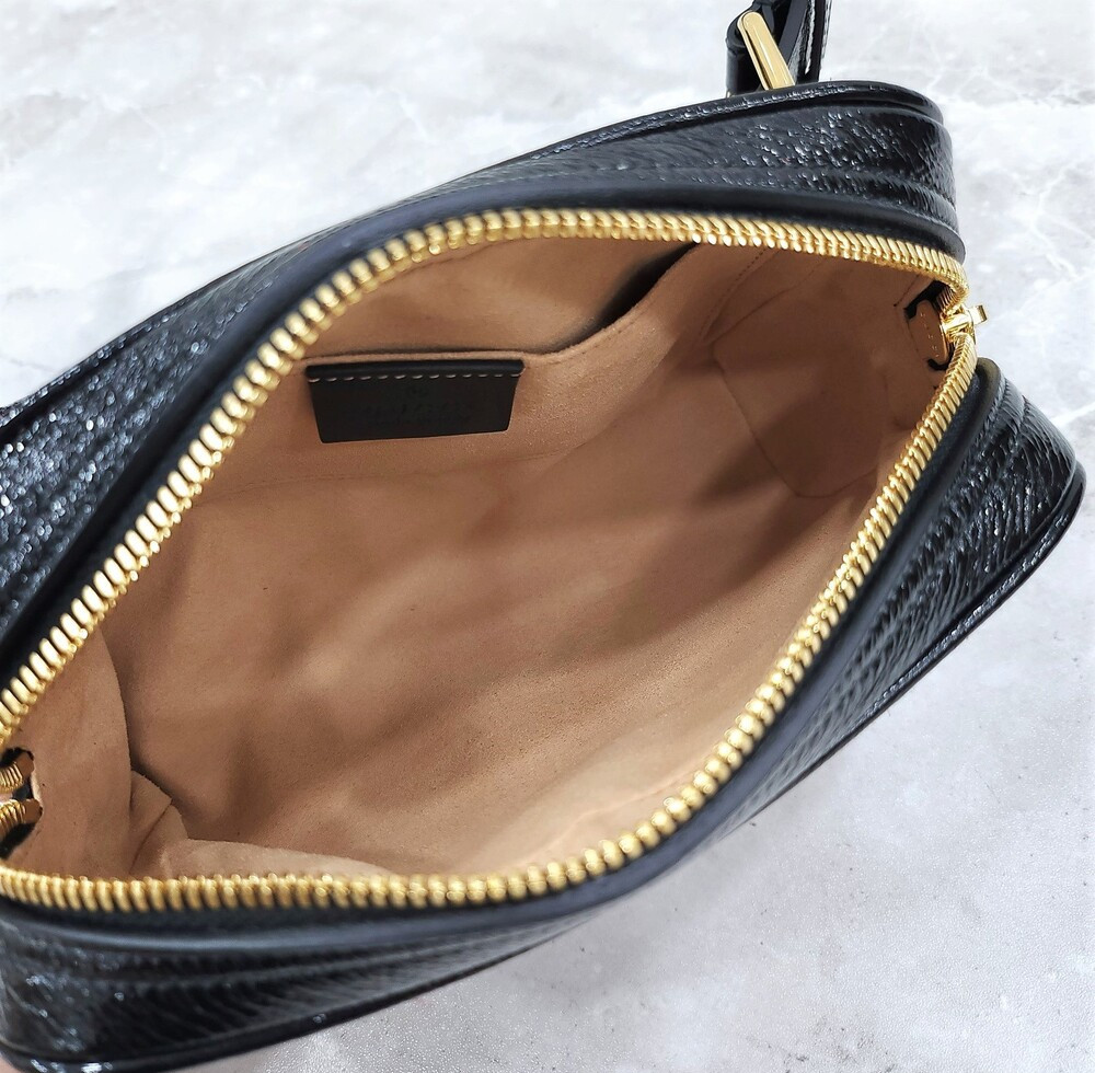 [럭스유] (새상품) 구찌 레드 스웨이드 오피디아 WEB 스몰 힙색 벨트백 517076