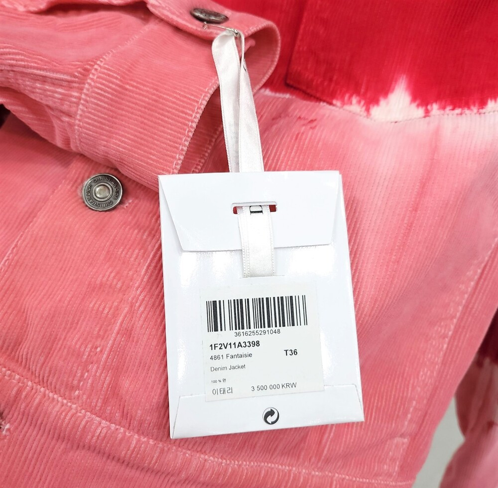 [럭스유] 36 / 디올 코듀로이 코튼 데님 자켓