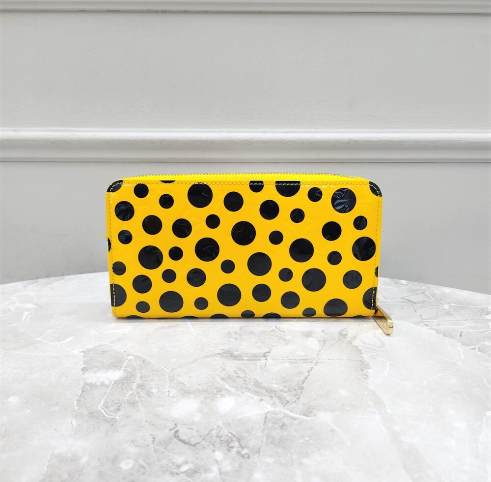 [럭스유] 루이비통 X 쿠사마야요이 한정판 토트 인피니티 지퍼 장지갑