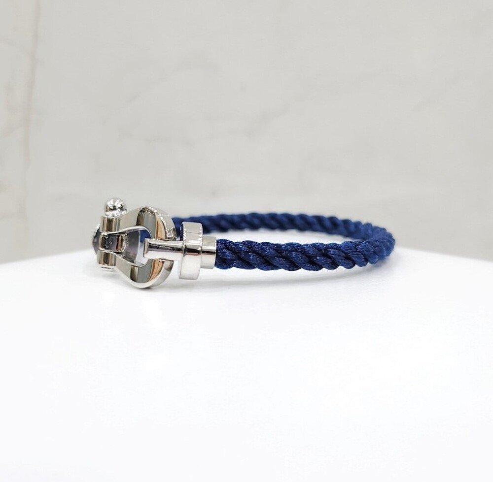 [럭스유] 프레드 포스텐 18K 화이트골드 팔찌 라지 15호