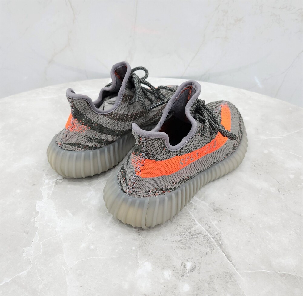 [럭스유] (새상품) 245 / 아디다스 이지부스트 350 V2 솔라레드 스니커즈