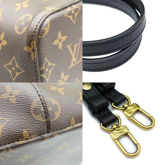 Louis Vuitton(루이비통) M44020 모노그램 캔버스 블랙 네오 노에 버킷 숄더백