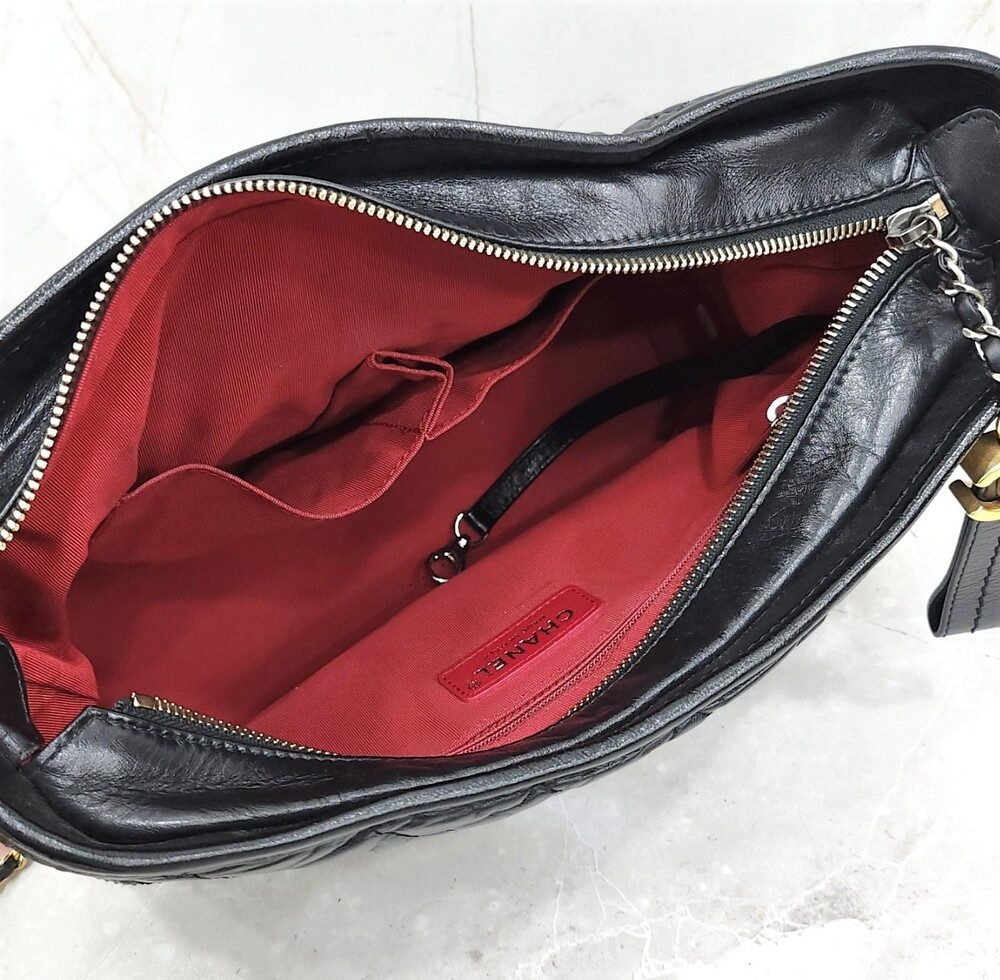 [럭스유] 샤넬 블랙 가브리엘 호보백 미듐 26번대