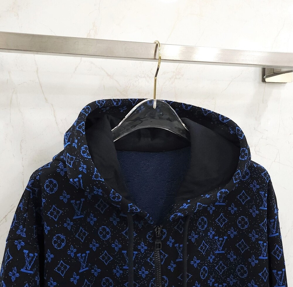 [럭스유] L / 루이비통 모노그램 집 스루 후드