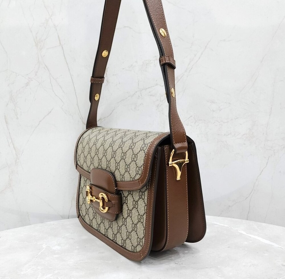 [럭스유] (새상품) 구찌 홀스빗 1955 미디엄 숄더백 602204