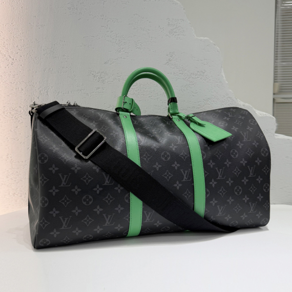 루이비통 모노그램 이클립스 키폴 반둘리에 50 토트백 내장칩 새상품 M26434 