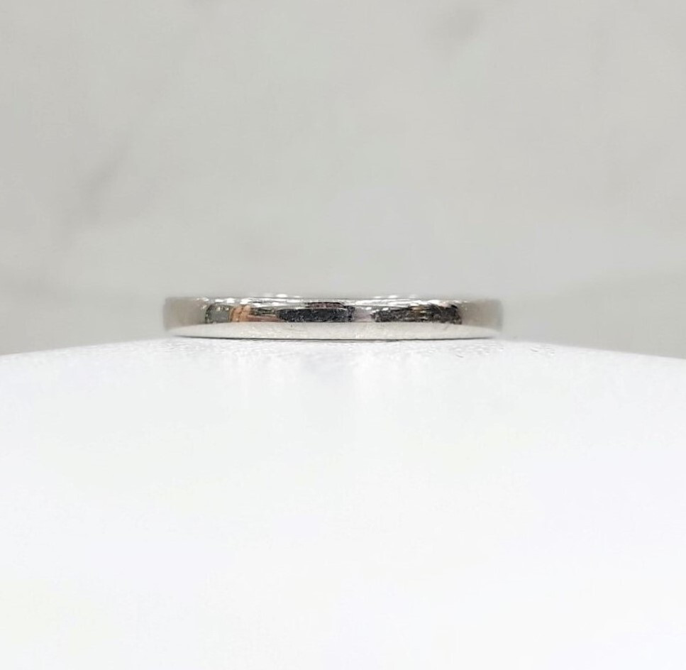 [럭스유] 부쉐론 에퓨어 플래티늄 스몰 웨딩밴드 48호