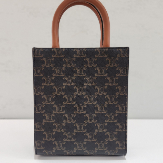 셀린느 트리옹프 카바스 버티컬 미니 토트 숄더백 194372BZK