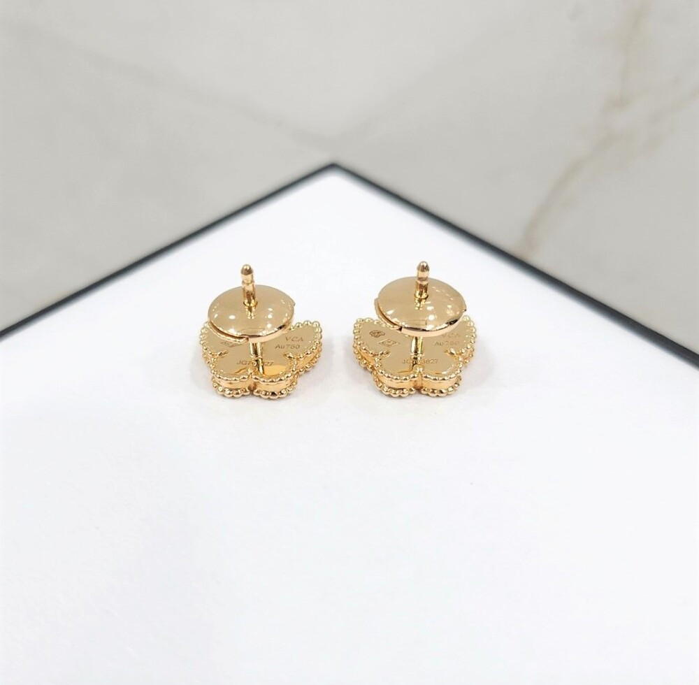 [럭스유] (새상품) 반클리프앤아펠 스위트 버터플라이 이어링 마더오브펄 VCARN5JM00