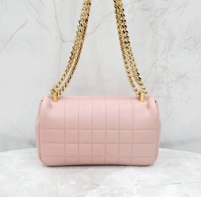 [럭스유] 버버리 미니 롤라 체인 숄더백 더스티 핑크 8063014