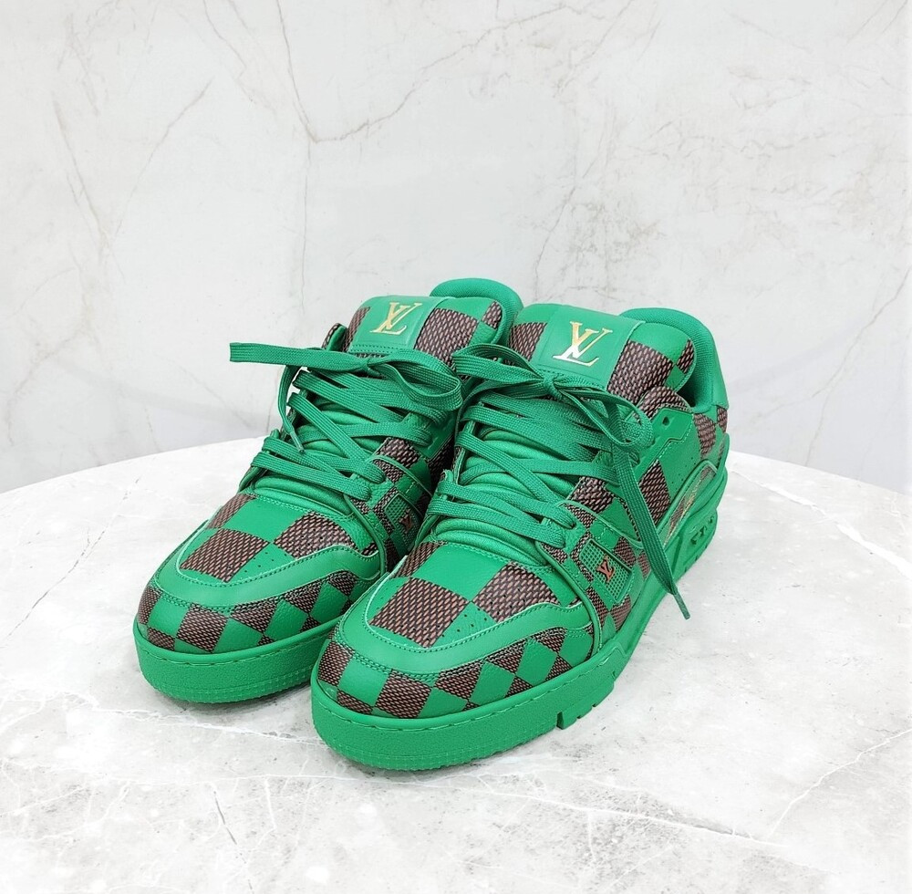 [럭스유] (새상품) 8 / 루이비통 퍼렐 LV 트레이너 다미에 팝컬렉션 스니커즈 1ACN5D