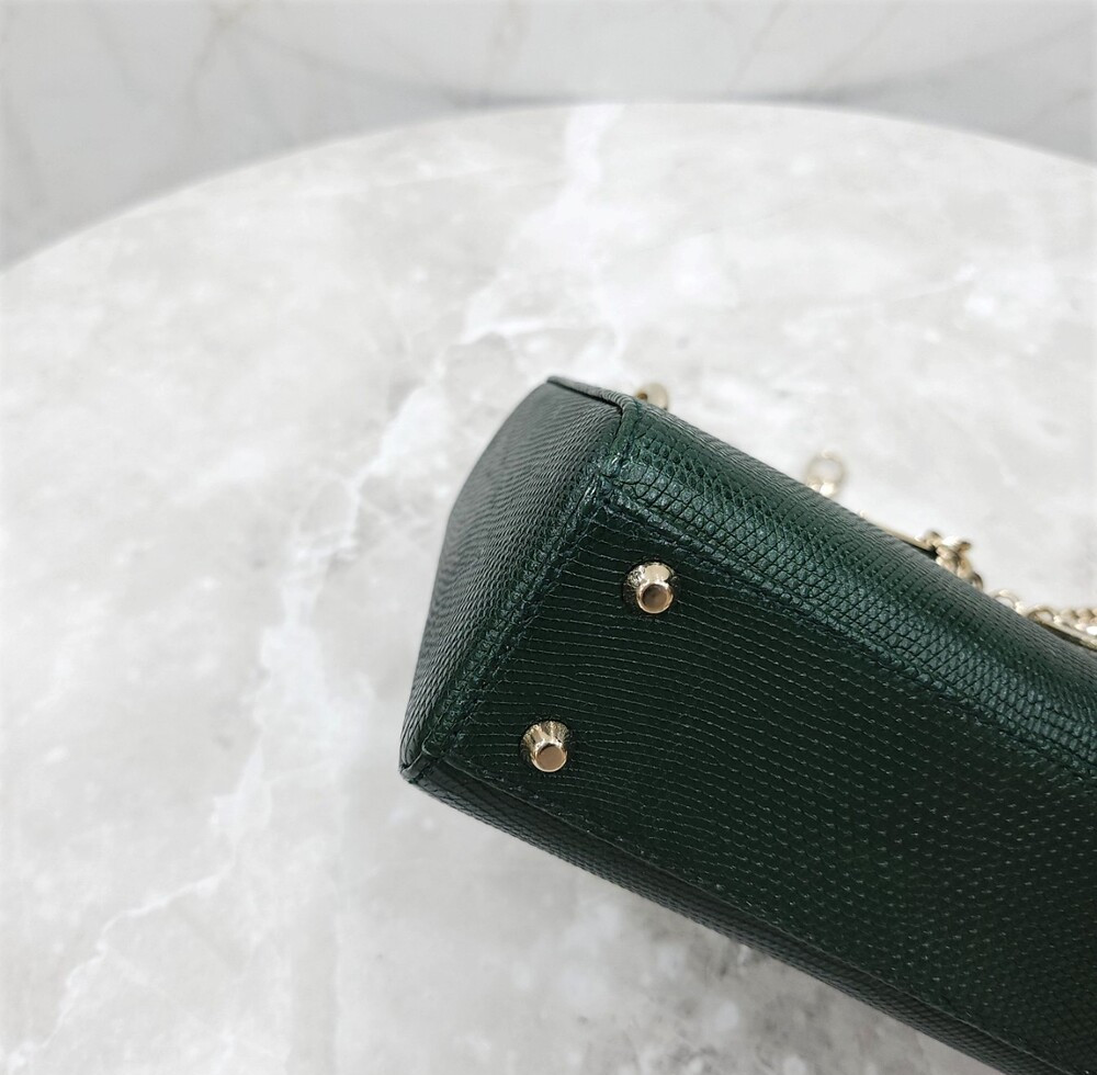 [럭스유] 디올 그린 리자드 레이디 디올 미니 백 M0505OLER