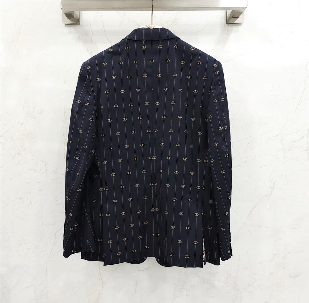 [럭스유] (새상품) 50 / 구찌 GG 스트라이프 로고 수트 셋업