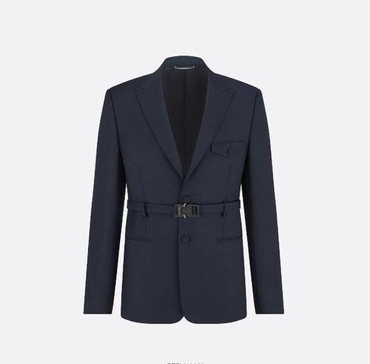 [럭스유] 50 / 디올 CD 버클 벨티드 자켓