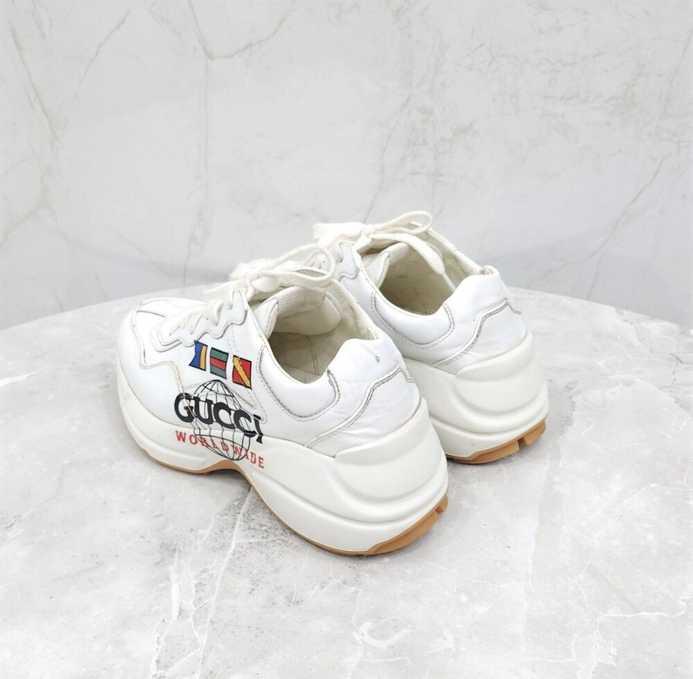 [럭스유] 35.5 / 구찌 월드와이드 라이톤 스니커즈 602047