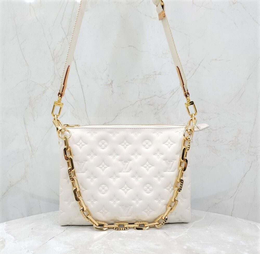 [럭스유] 루이비통 모노그램 쿠상 체인백 PM 크림 M57793