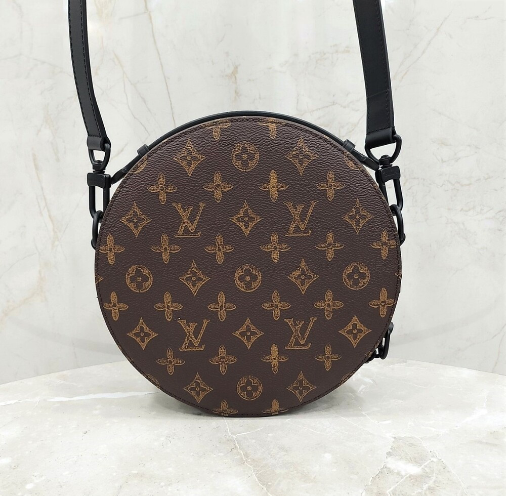 [럭스유] (새상품) 루이비통 한정판 No7 모노그램 휠박스 크로스백