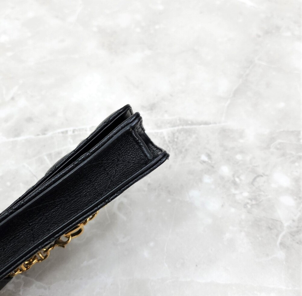 [럭스유] 디올 블랙 카로 파우치 체인백 S5091UWHC