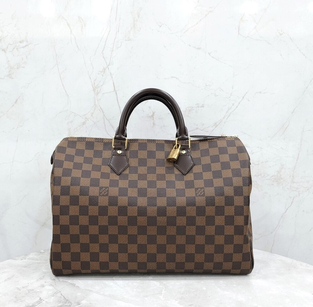 [럭스유] (새상품) 루이비통 다미에 에벤 스피디 35 토트백