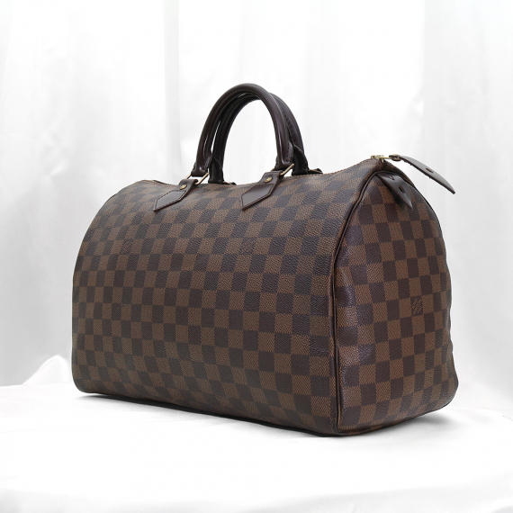 Louis Vuitton(루이비통) N41523 다미에 에벤 캔버스 스피디 35 토트백