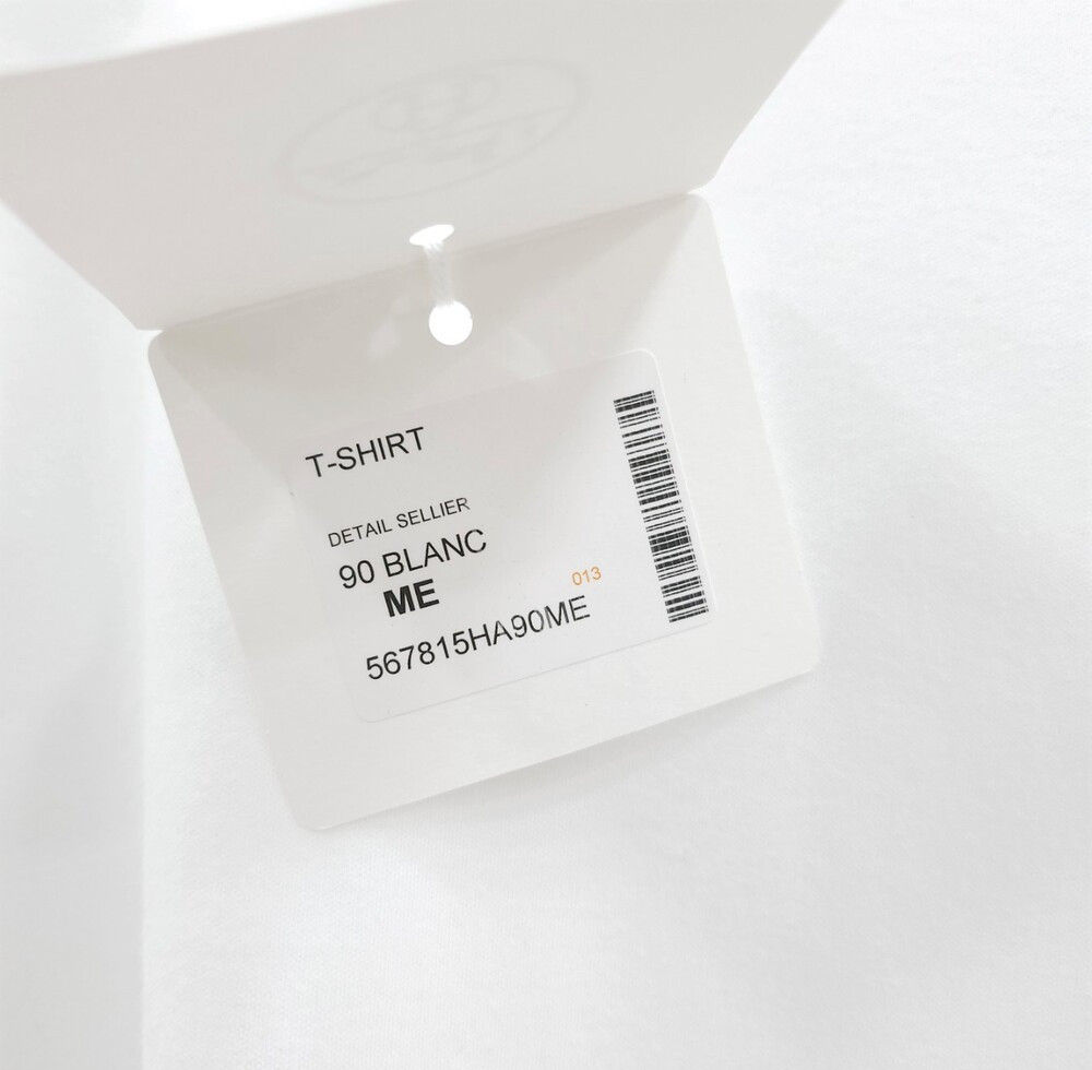 [럭스유] (새상품) M / 에르메스 Piqures Sellier 반팔 티셔츠 H567815HA