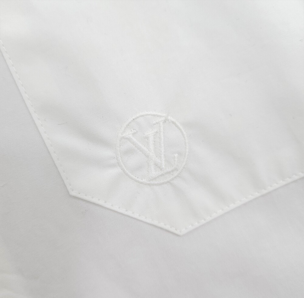 [럭스유] (새상품) L / 루이비통 노티드 칼라 롱 슬리브드 셔츠