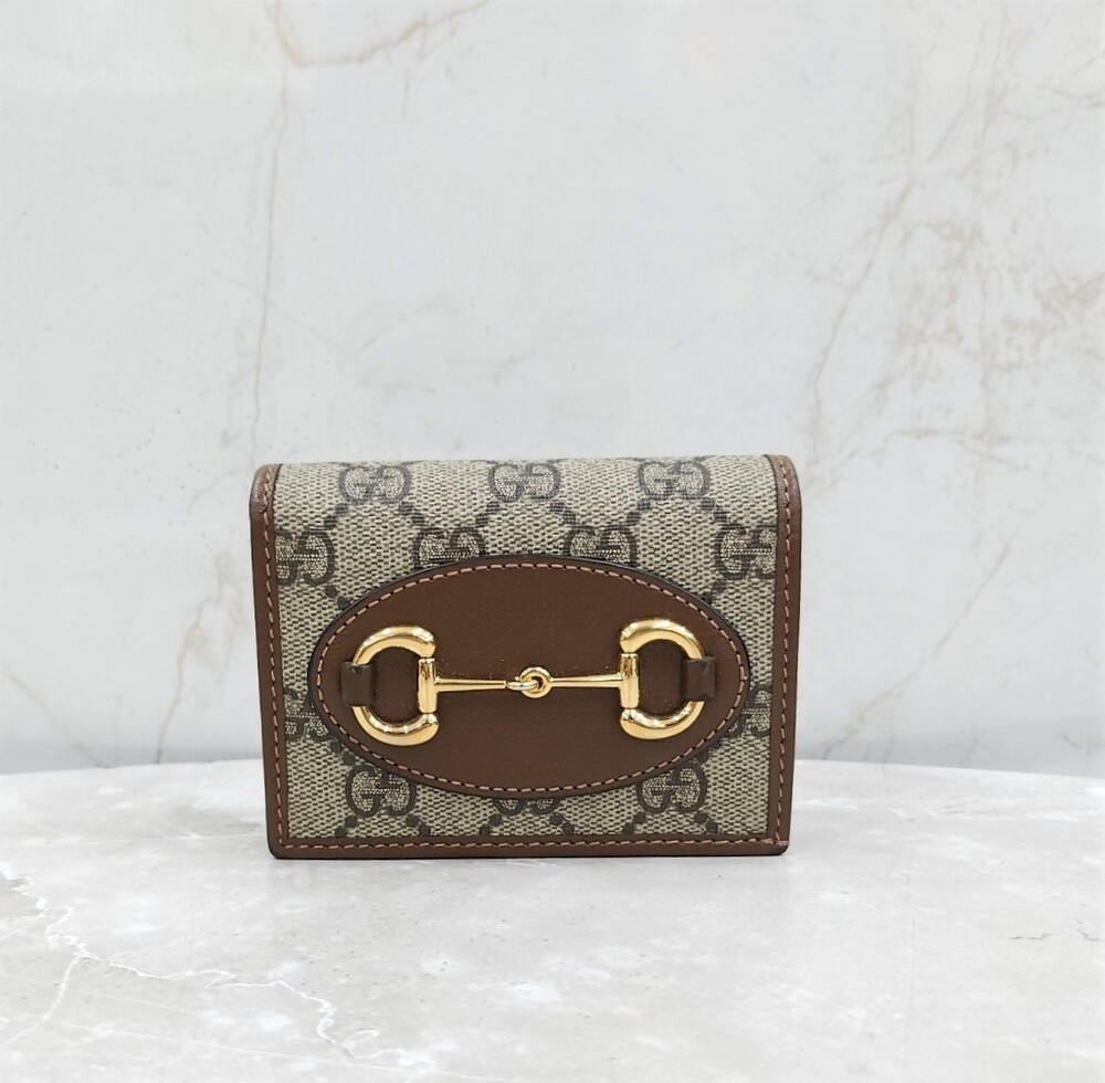 [럭스유] 구찌 홀스빗 1955 스몰 지갑 621887