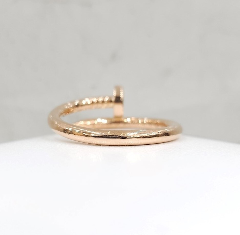 [럭스유] 까르띠에 저스트앵끌루 클래식 링 18K 핑크골드 66호