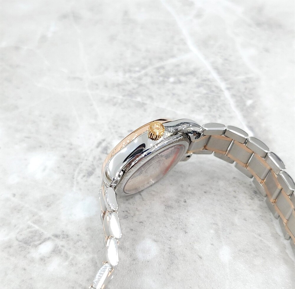 [럭스유] 론진 다이아 마스터컬렉션 오토매틱 시계 핑크골드 콤비 25.5mm