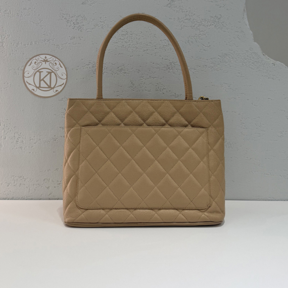 샤넬 캐비어 메달리온 코인백 토트백 A01804