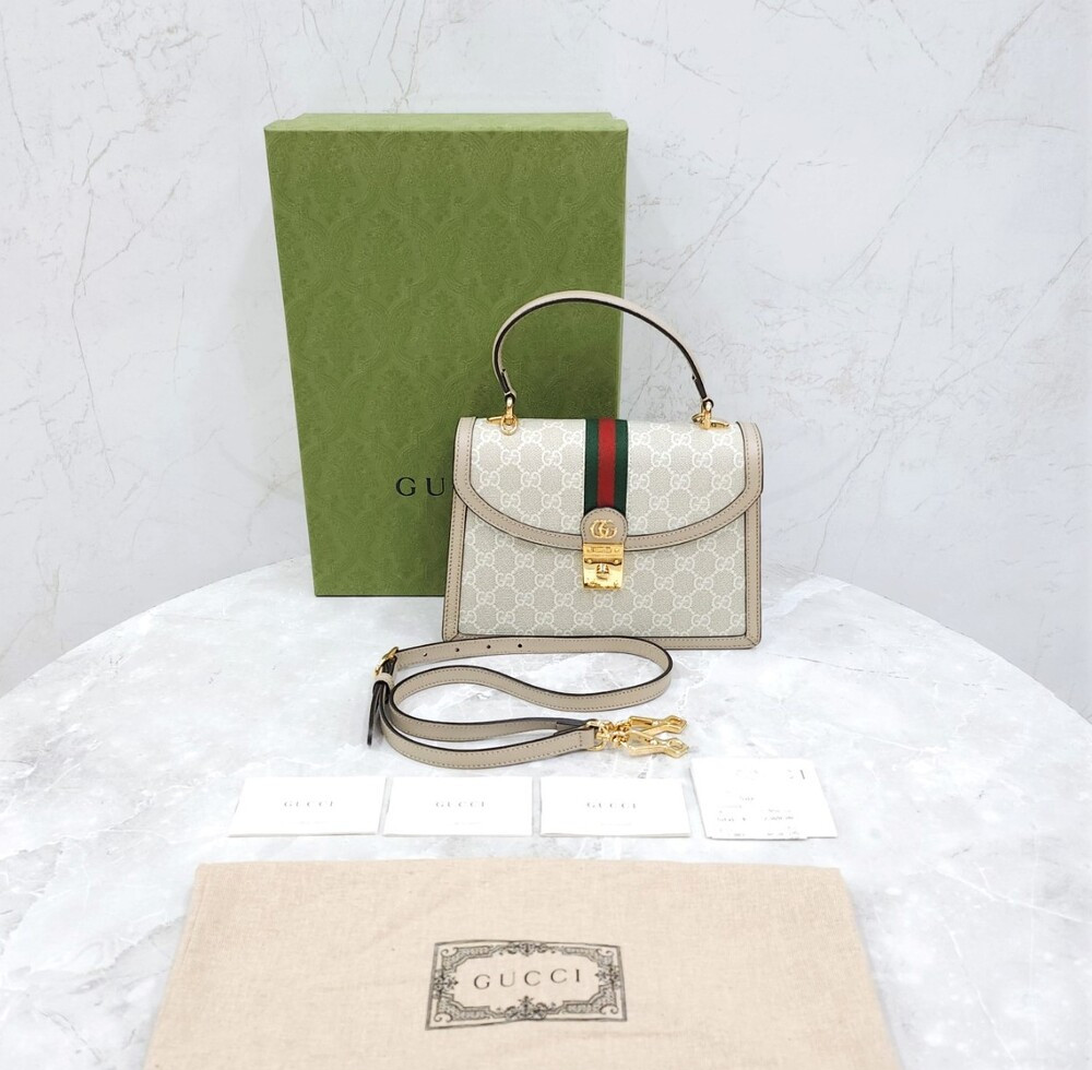 [럭스유] 구찌 GG 오피디아 스몰 탑핸들 백 651055