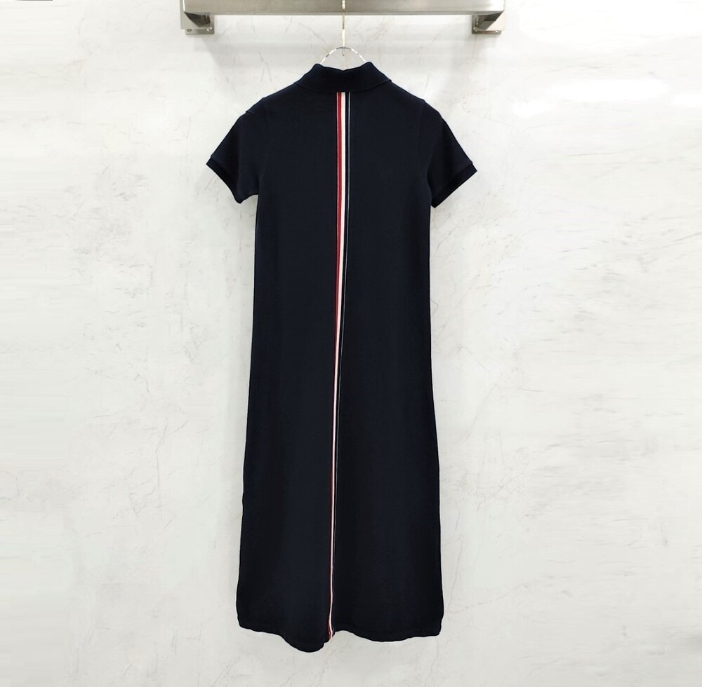 [럭스유] 38 / 톰브라운 백 스트라이프 롱 원피스 FJD034A