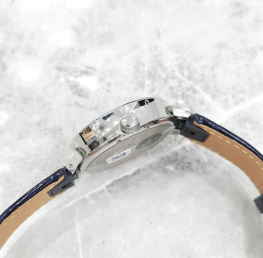 [럭스유] 루이비통 땅부르 문 듀얼 타임 시계 35MM