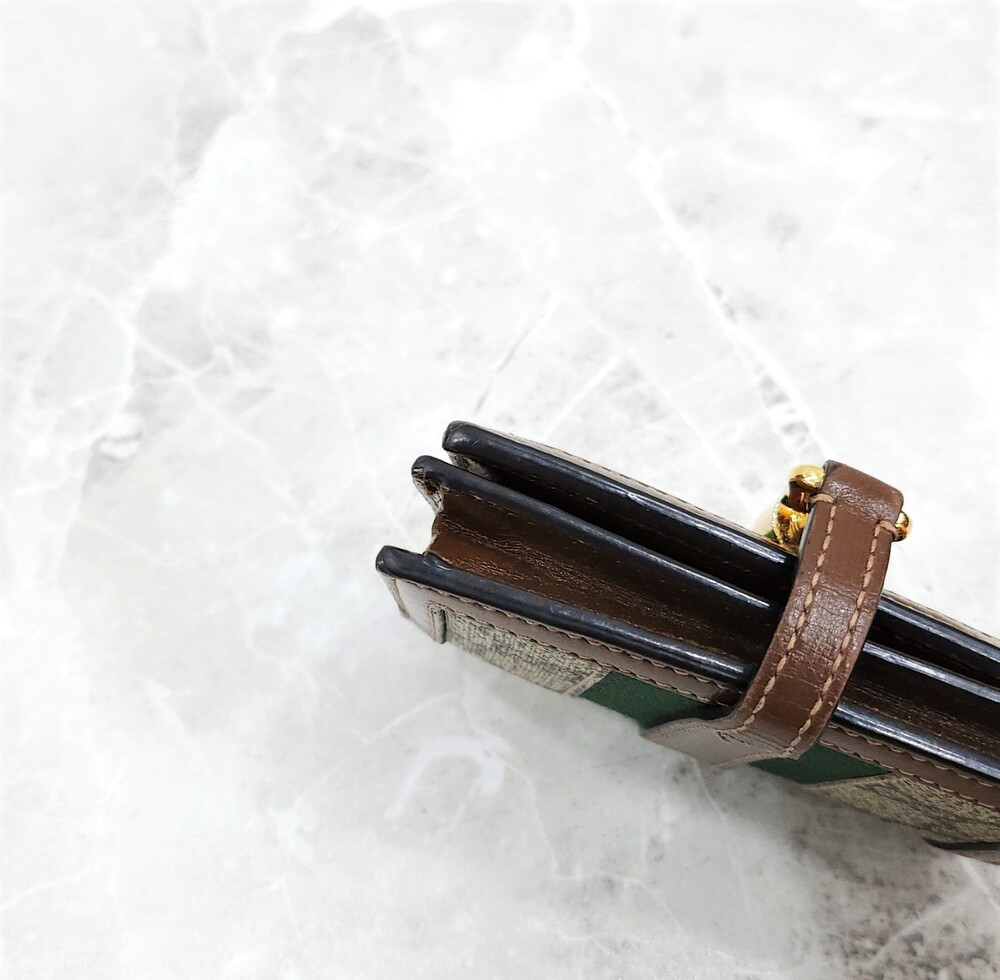 [럭스유] 구찌 GG 재키 1961 여성 카드 반지갑 645536