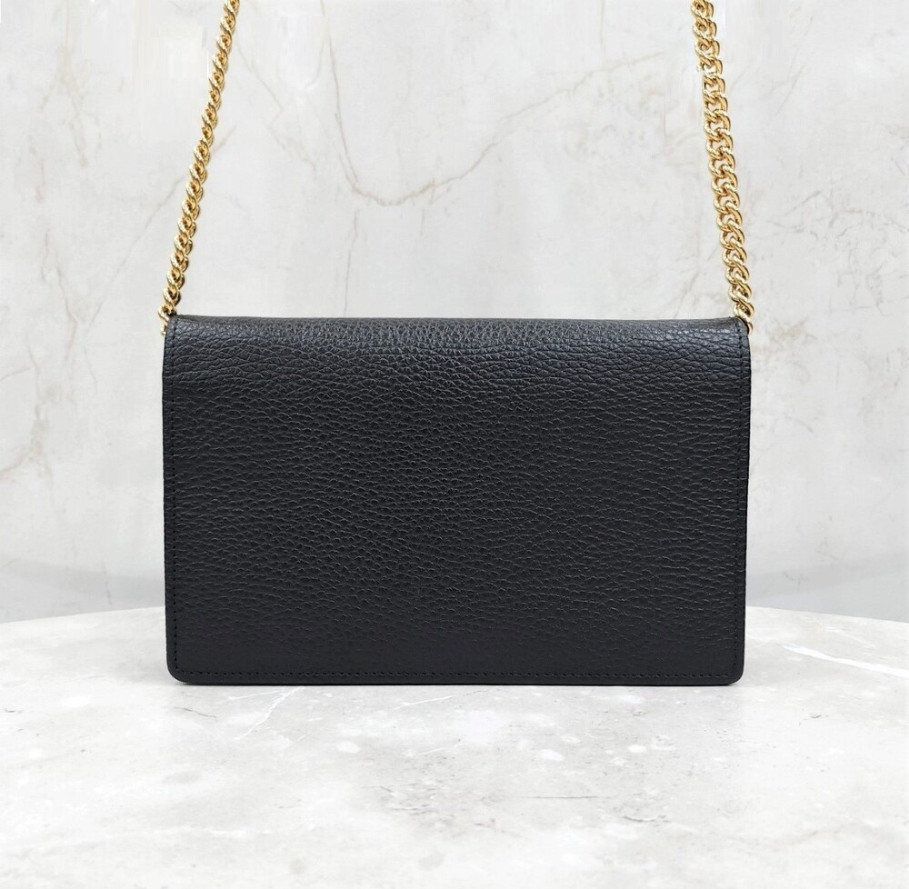 [럭스유] 구찌 GG 마몽 미니 레더 체인백