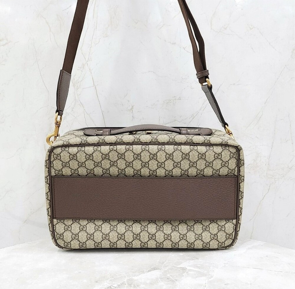 [럭스유] (새상품) 구찌 GG 오피디아 캔버스 삼선 여행가방 752587