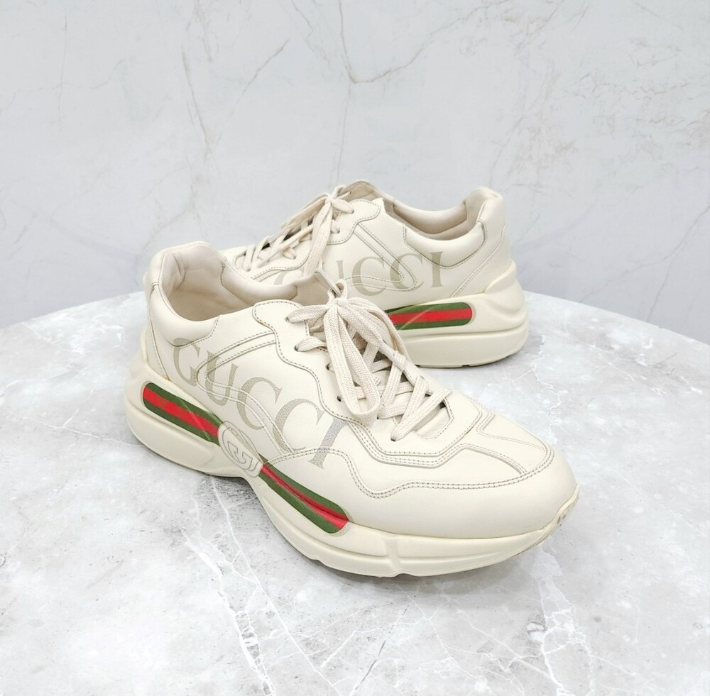 [럭스유] 10 / 구찌 띠로고 라이톤 스니커즈 500877