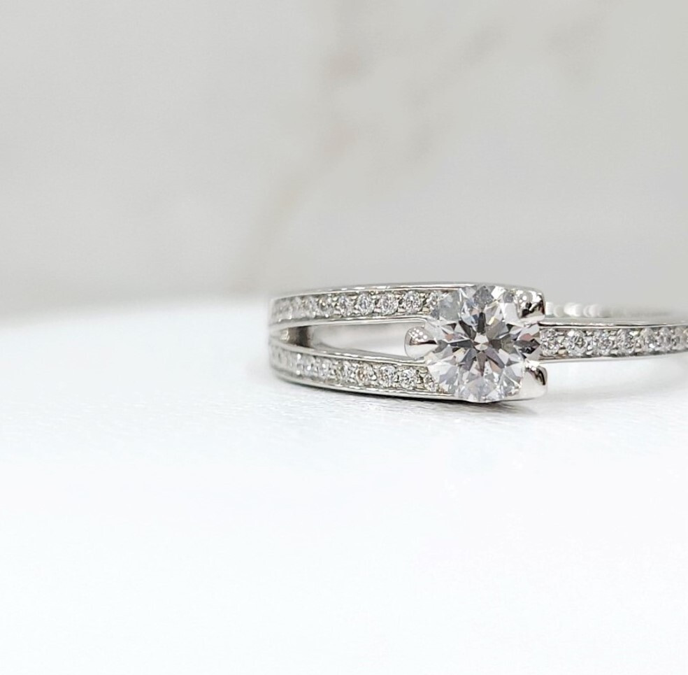 [럭스유] 프레드 다이아 아모르 포유 인게이지먼트 링 플래티늄 48호