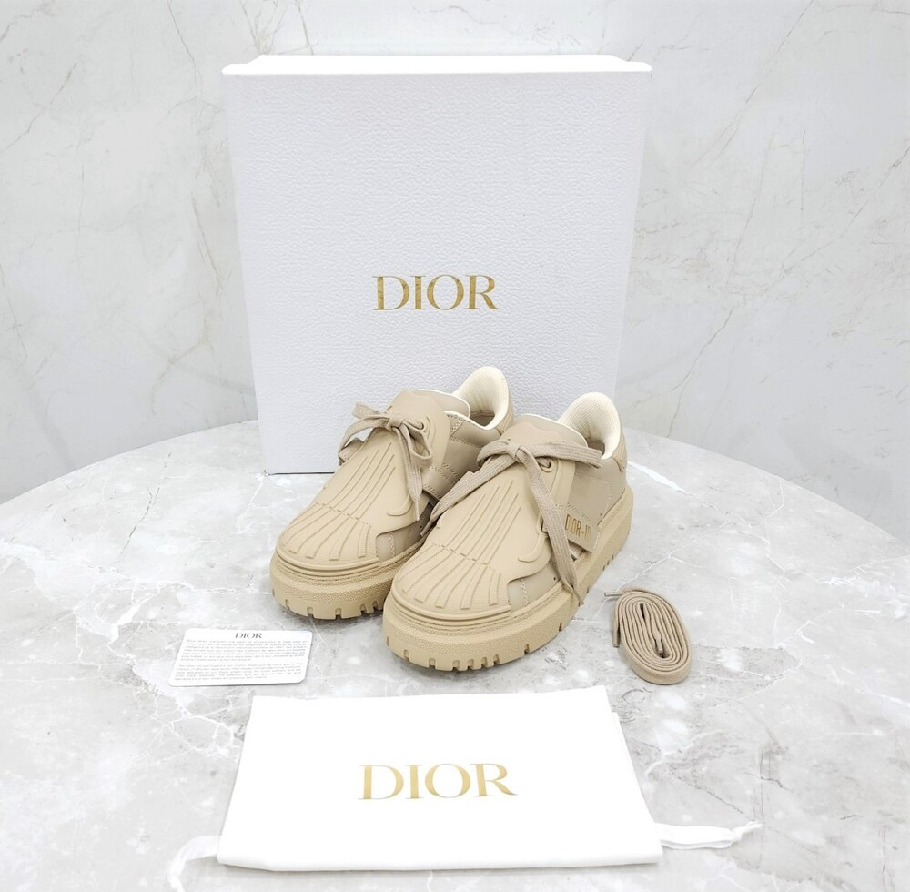 [럭스유] (새상품) 36.5 / 디올 아이디 스니커즈 베이지 KCK278CRR